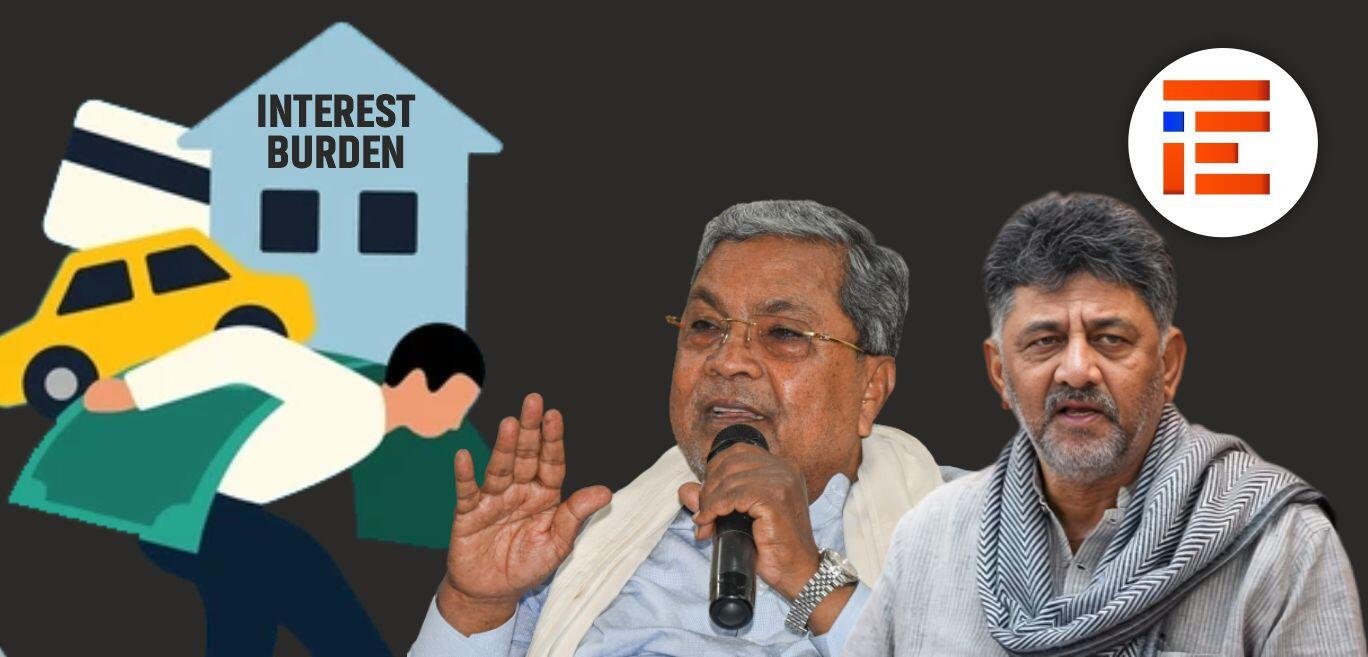 ಬಡ್ಡಿ ಪಾವತಿ ಮೊತ್ತ 31,872 ಕೋಟಿಗೆ ಏರಿಕೆ, ಒಂದೇ ವರ್ಷದಲ್ಲಿ ಬೊಕ್ಕಸಕ್ಕೆ 11,969 ಕೋಟಿ ಬಡ್ಡಿ ಹೊರೆ