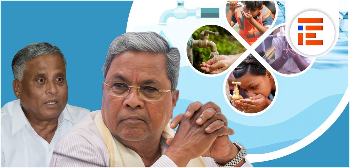 ಜೆಜೆಎಂ; 5,000 ಕೋಟಿ ರು.ನಲ್ಲಿ ಕೇಂದ್ರದ ಬಿಡಿಗಾಸಿಲ್ಲ, ಮಹತ್ವಾಕಾಂಕ್ಷೆಯಡಿಯಲ್ಲಿ ರಾಜ್ಯದ ನಯಾಪೈಸೆಯೂ ಇಲ್ಲ
